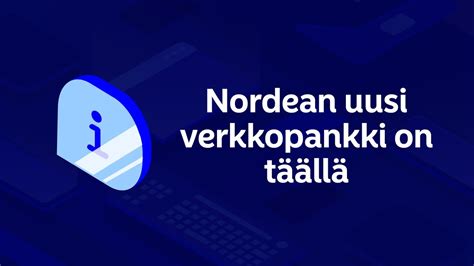 nordea omat sivut|Verkkopankki